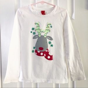 Reindeer Long Sleeve Tee 6/6X